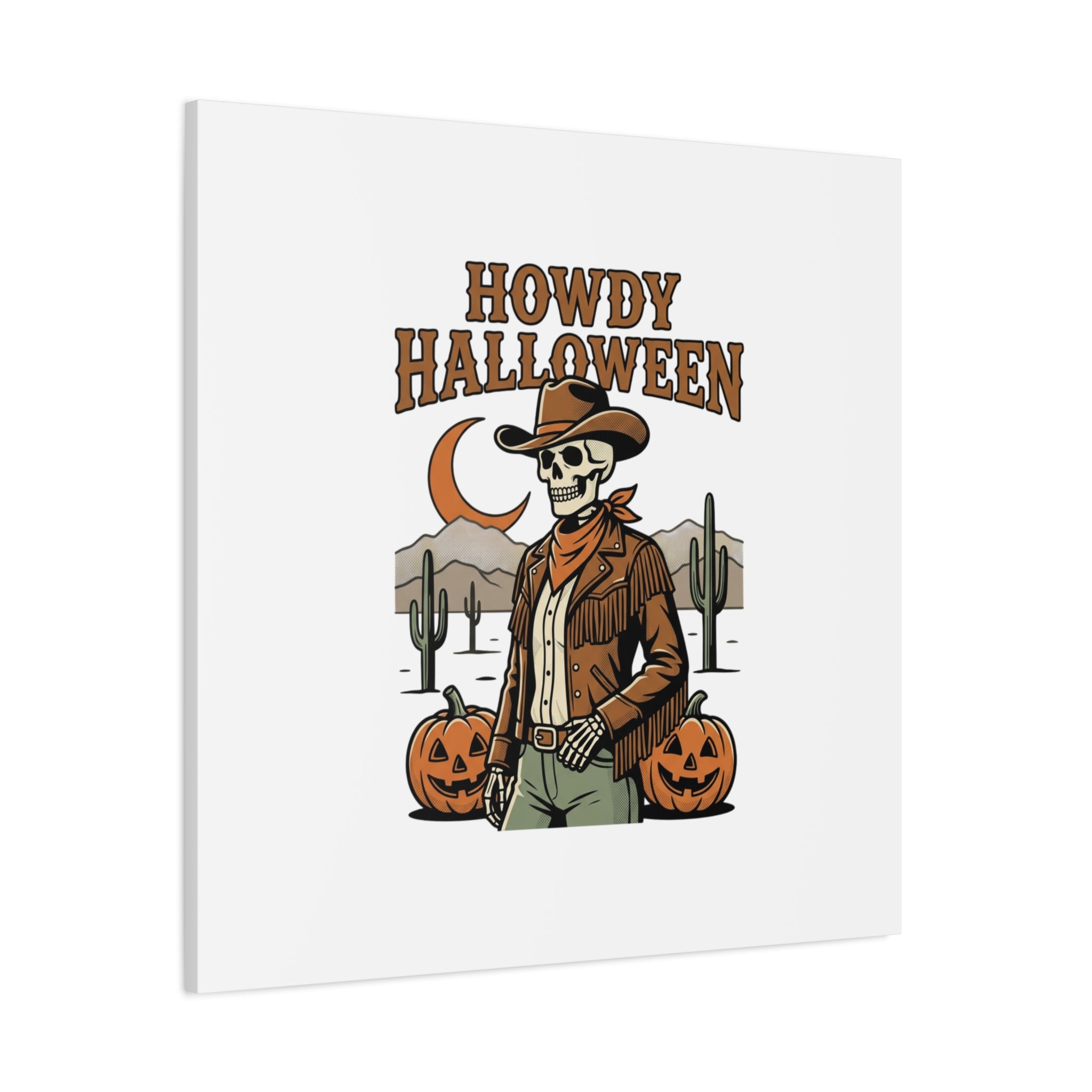 Howdy Halloween Canvas