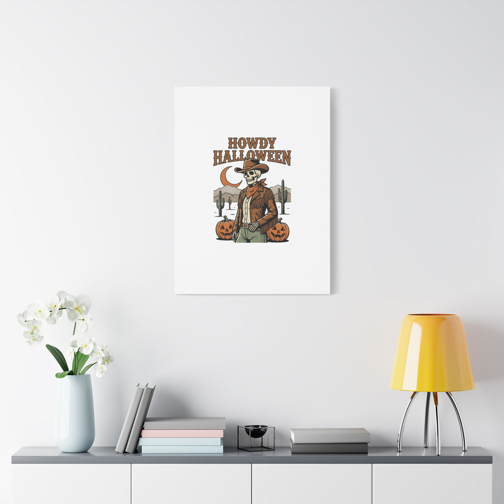 Howdy Halloween Canvas