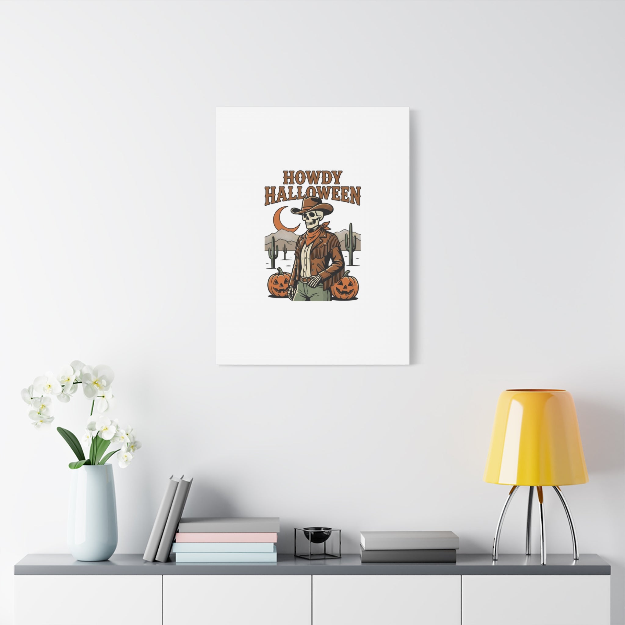 Howdy Halloween Canvas