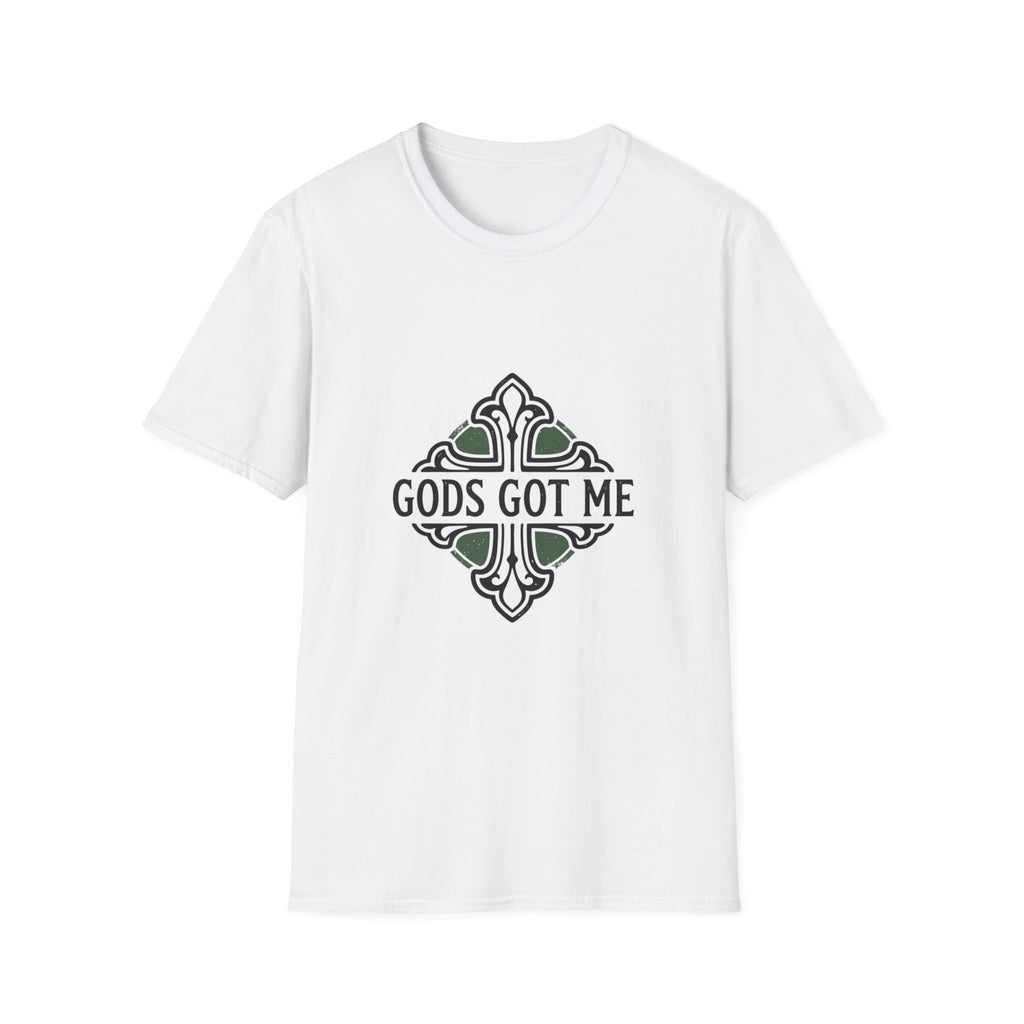 God's Got Me T-Shirt — Faith Celtic Cross Inspirational Tee