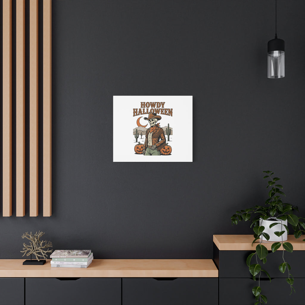 Howdy Halloween Canvas