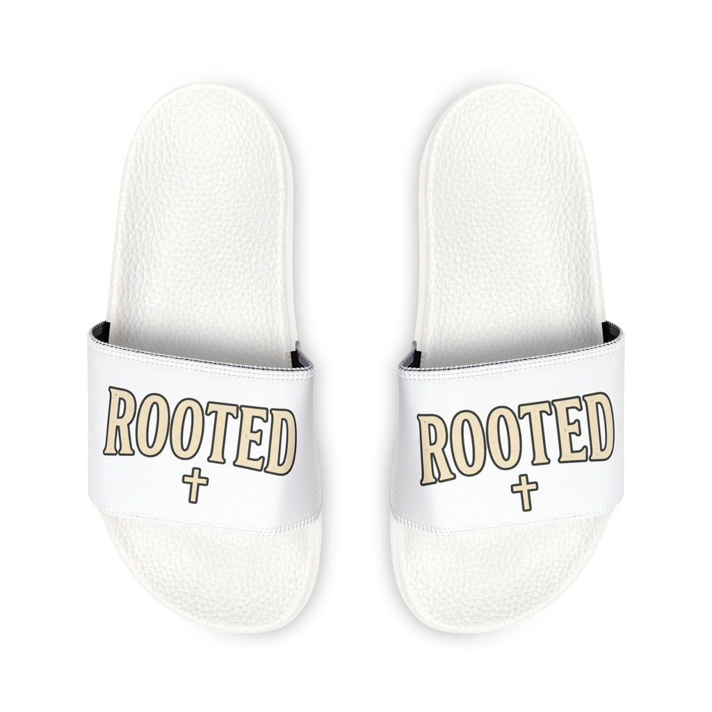 Rooted Slide Sandals — Men’s Removable-Strap Pool Slides