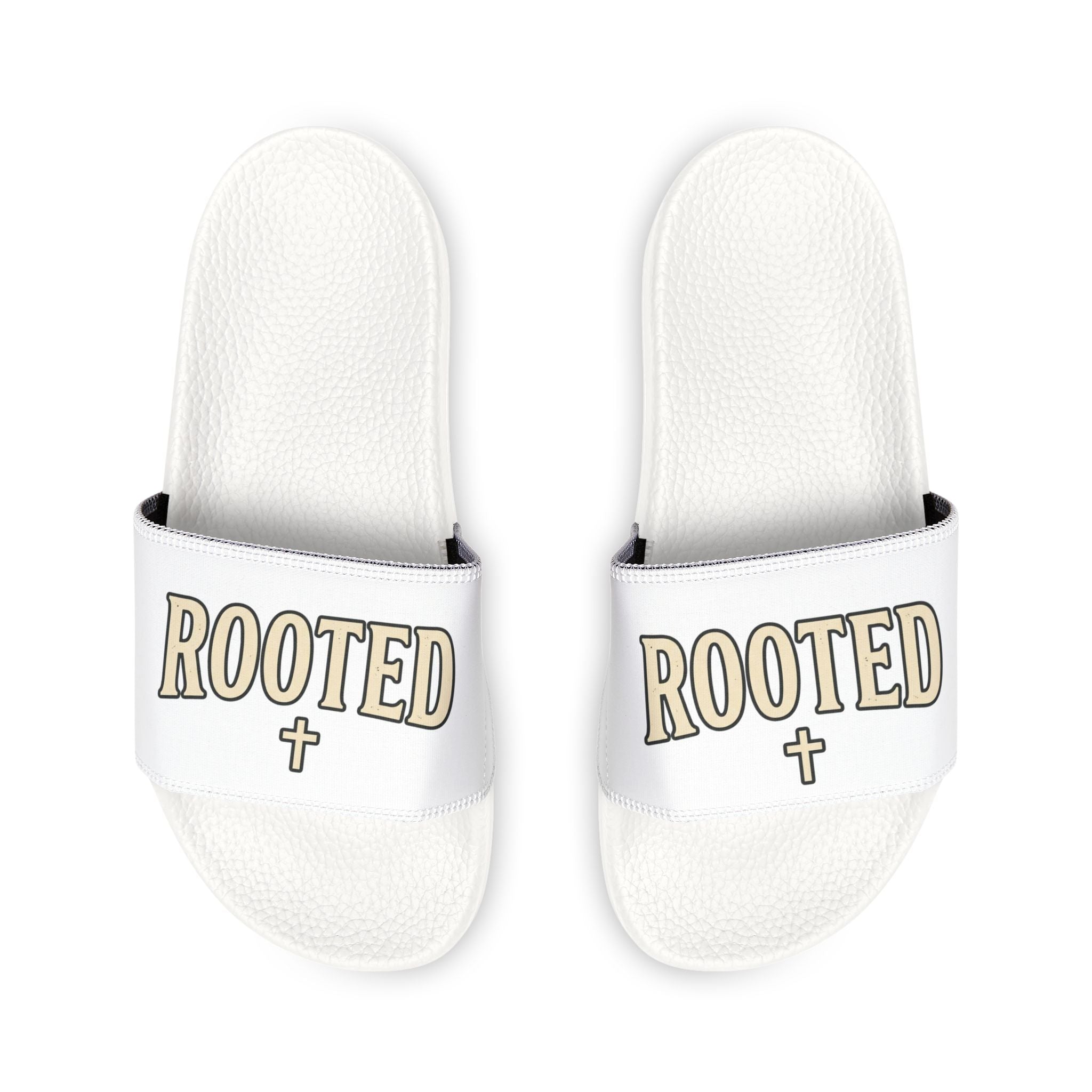 Rooted Slide Sandals — Men’s Removable-Strap Pool Slides