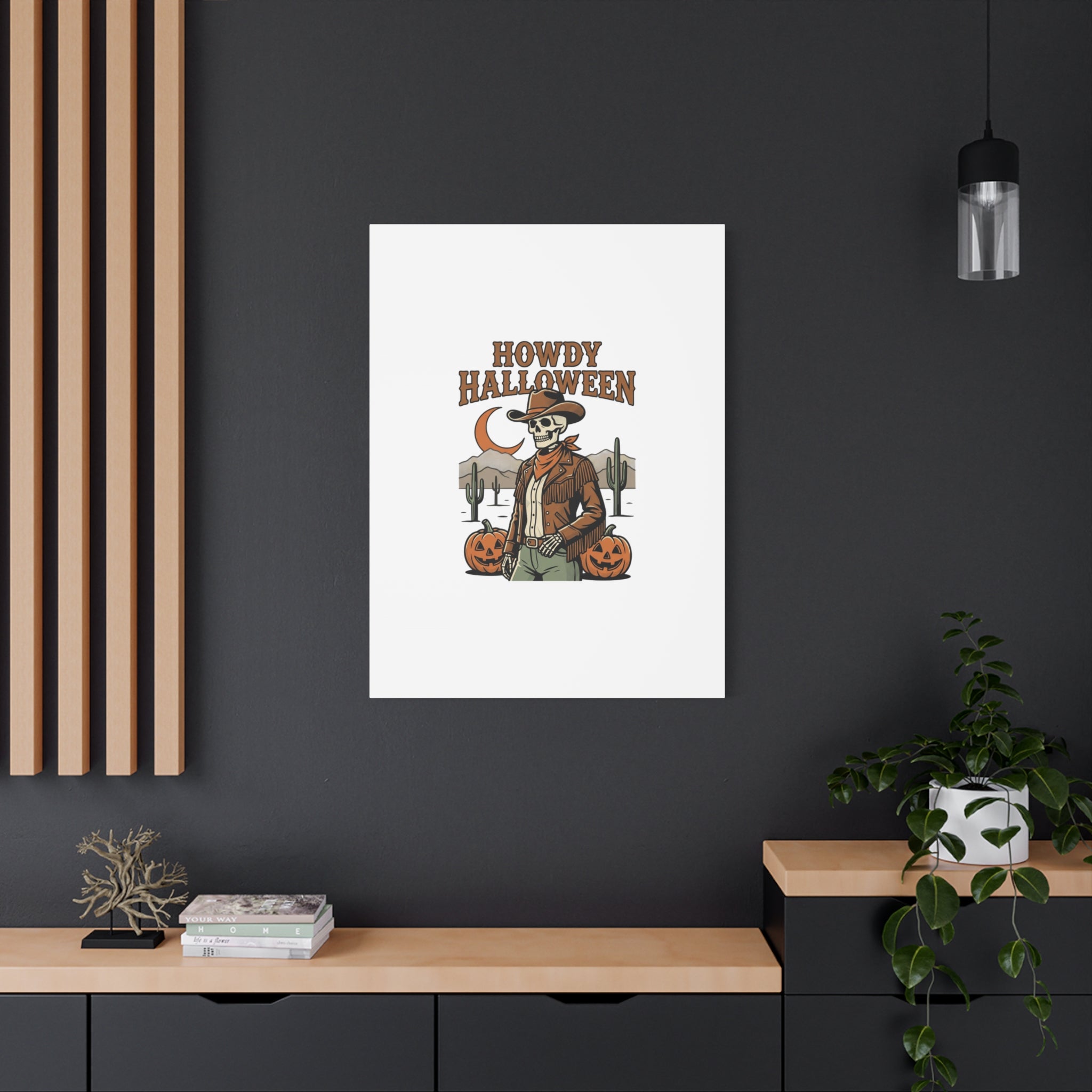 Howdy Halloween Canvas