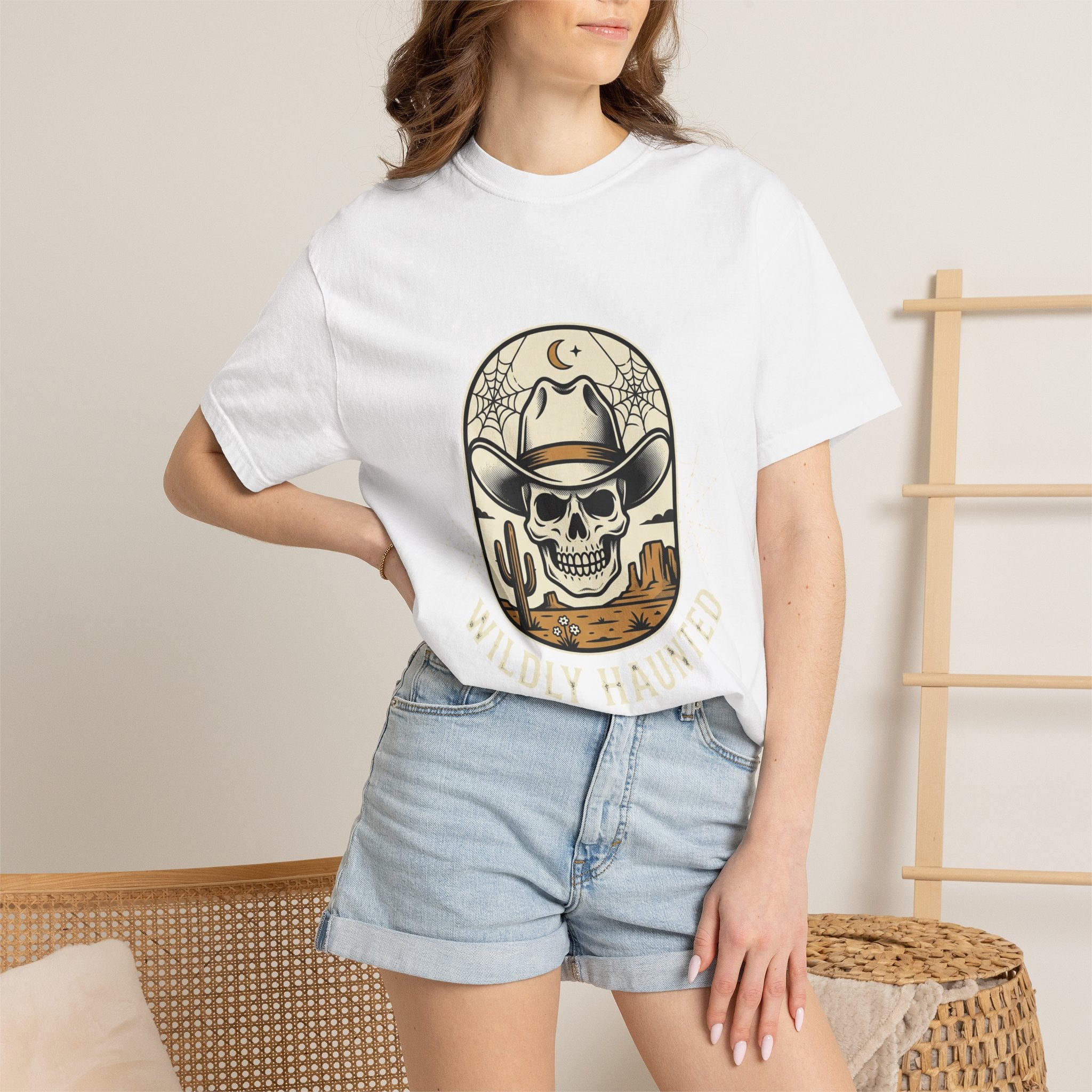 Skull Cowboy T-Shirt — Wildly Haunted Western Graphic Tee