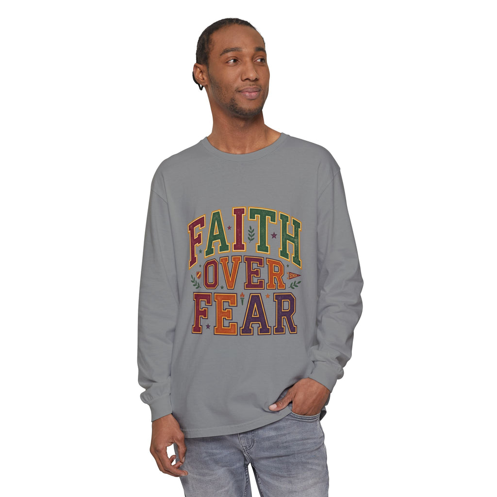 Faith Over Fear Long Sleeve Tee