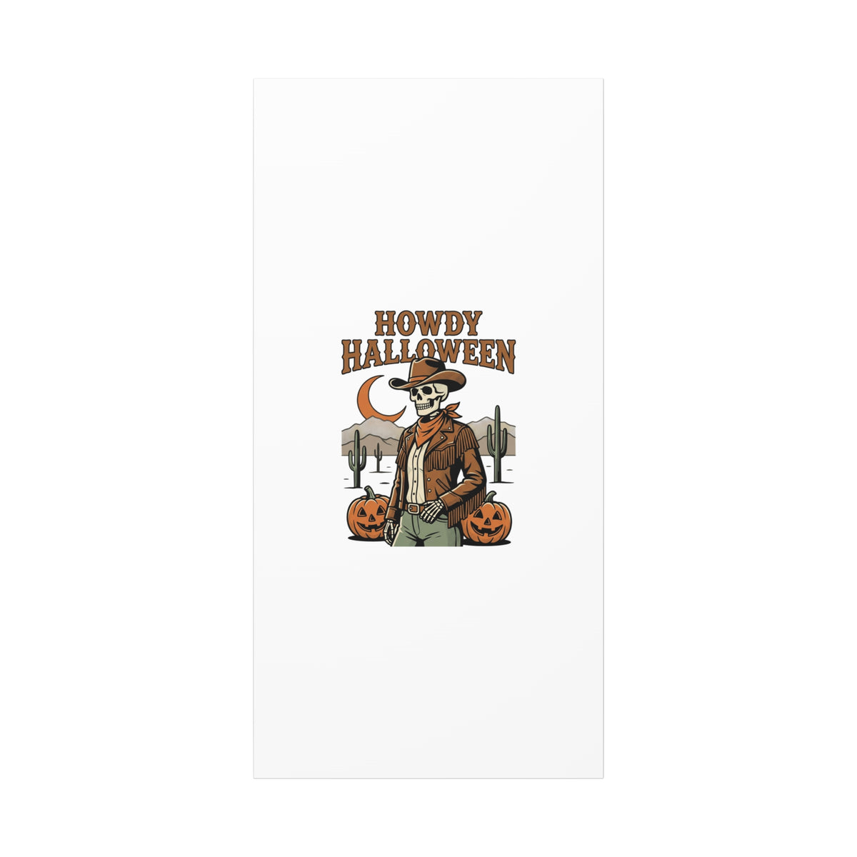 Howdy Halloween Canvas