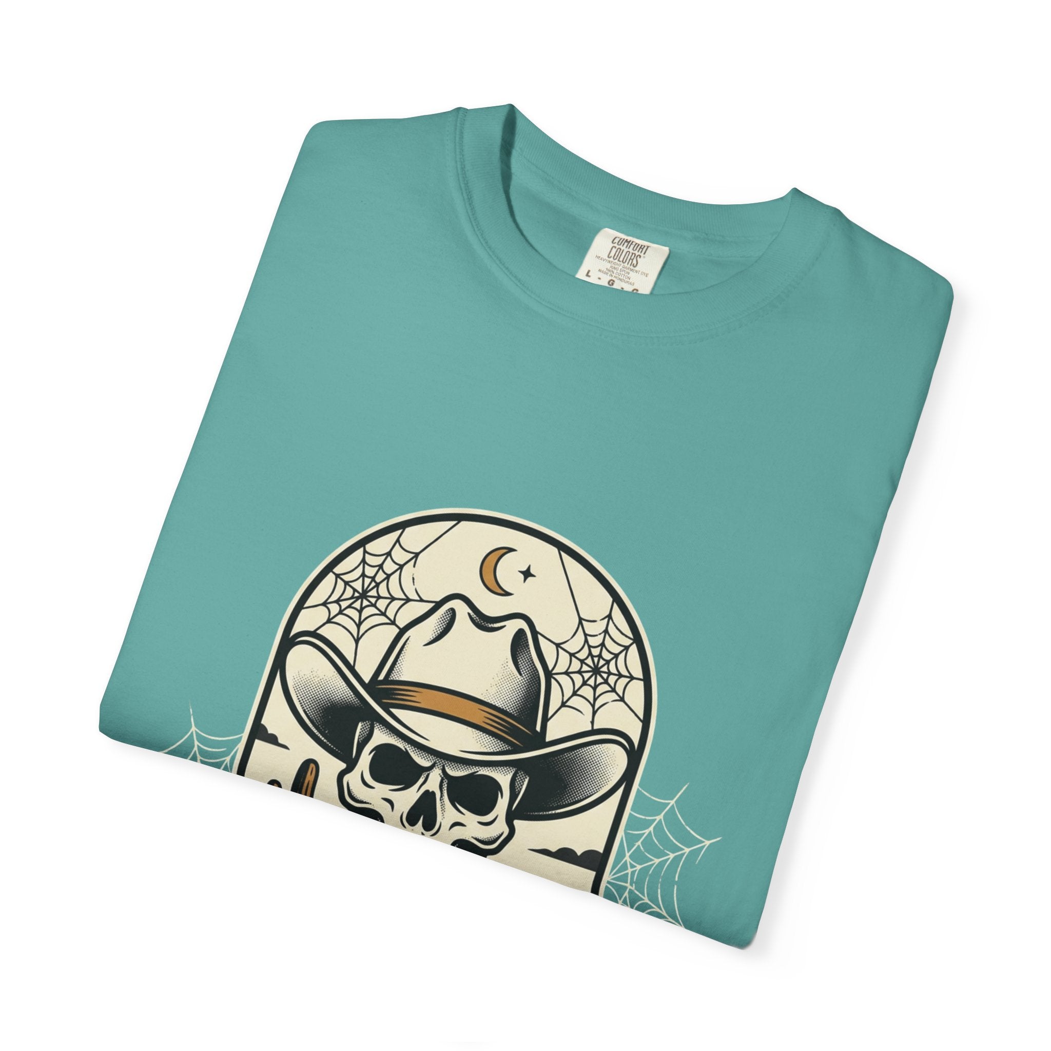 Skull Cowboy T-Shirt — Wildly Haunted Western Graphic Tee