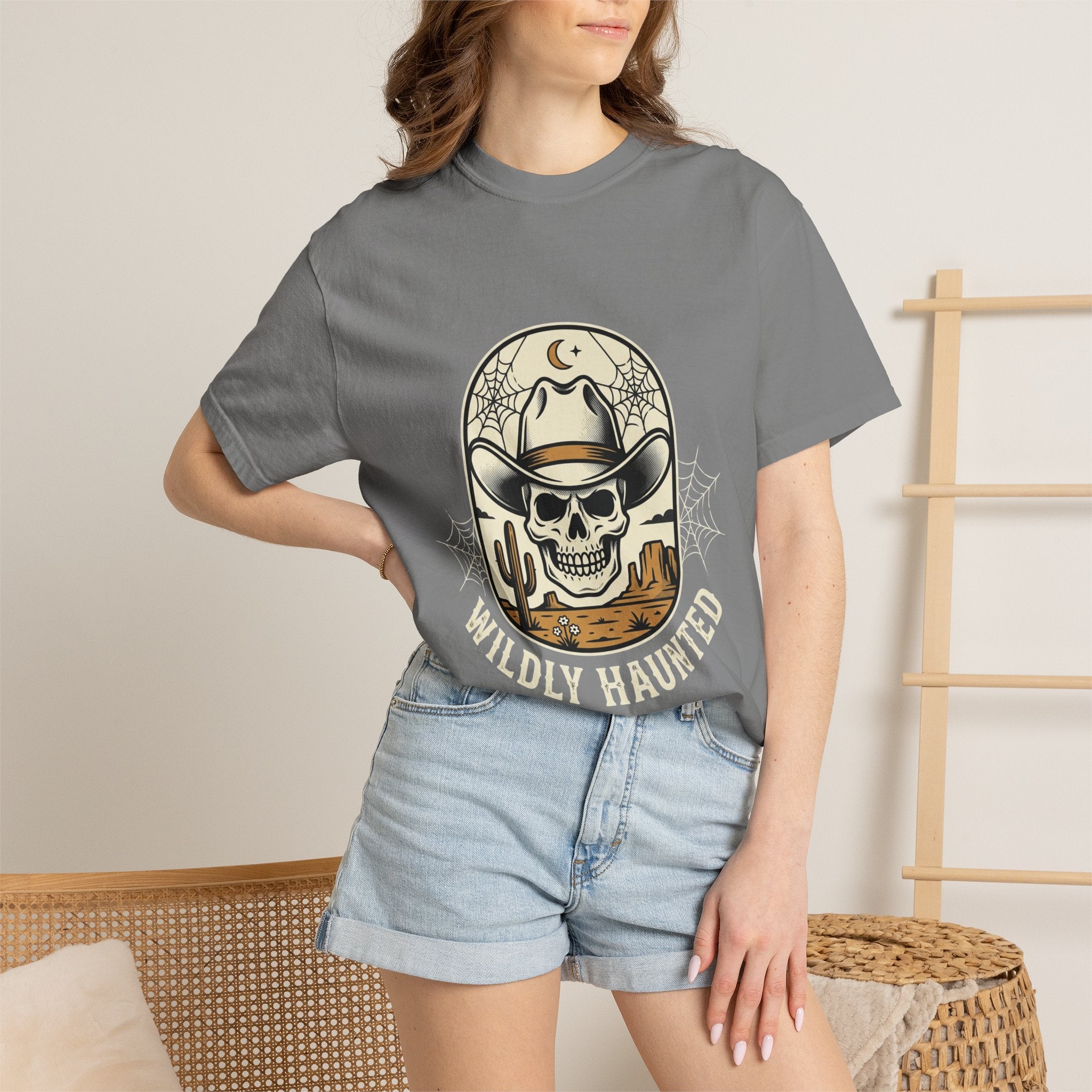 Skull Cowboy T-Shirt — Wildly Haunted Western Graphic Tee