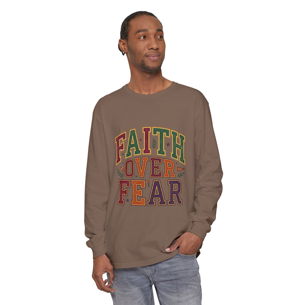 Faith Over Fear Long Sleeve Tee