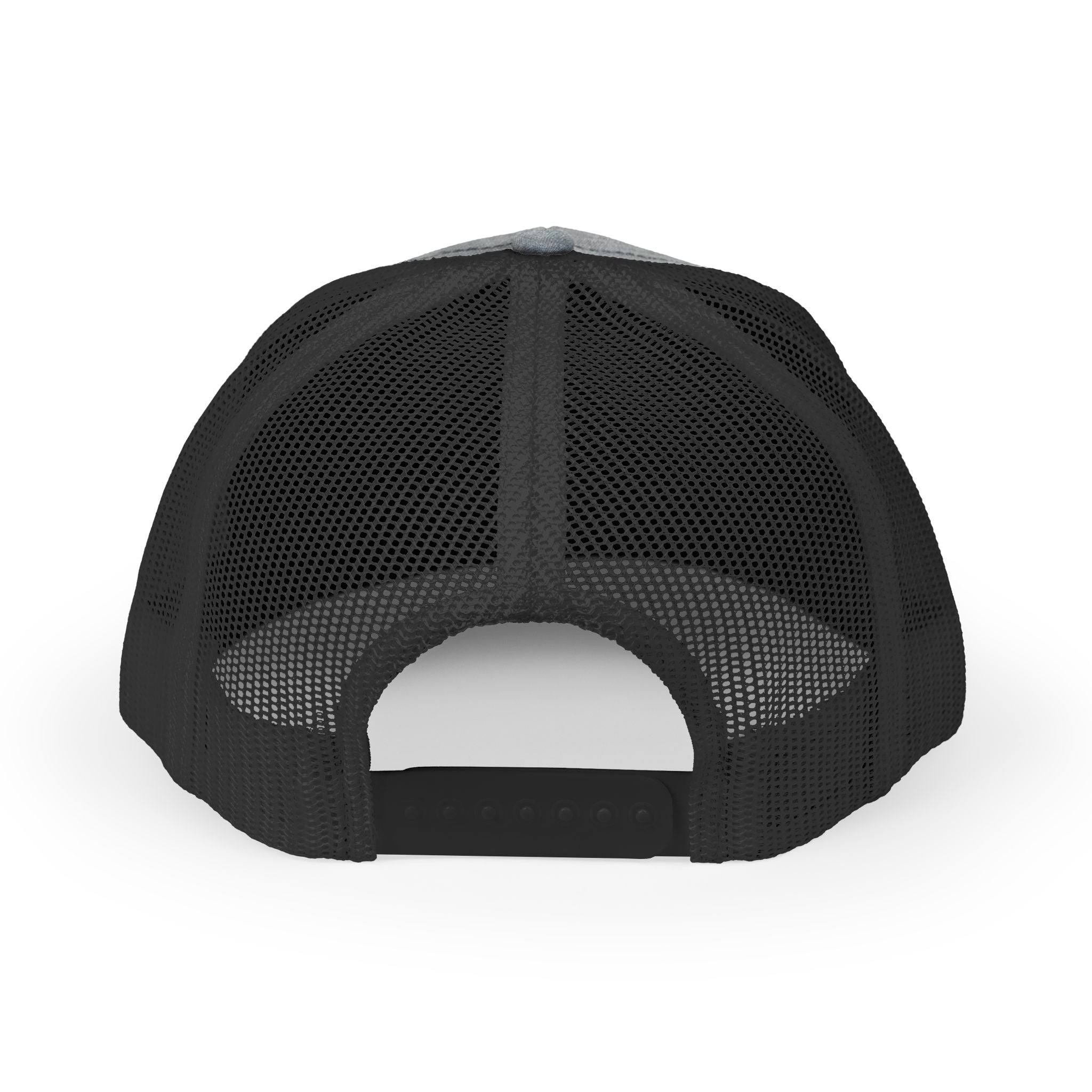 Retro Trucker Hat — Vintage 'WR' Logo Mesh Cap