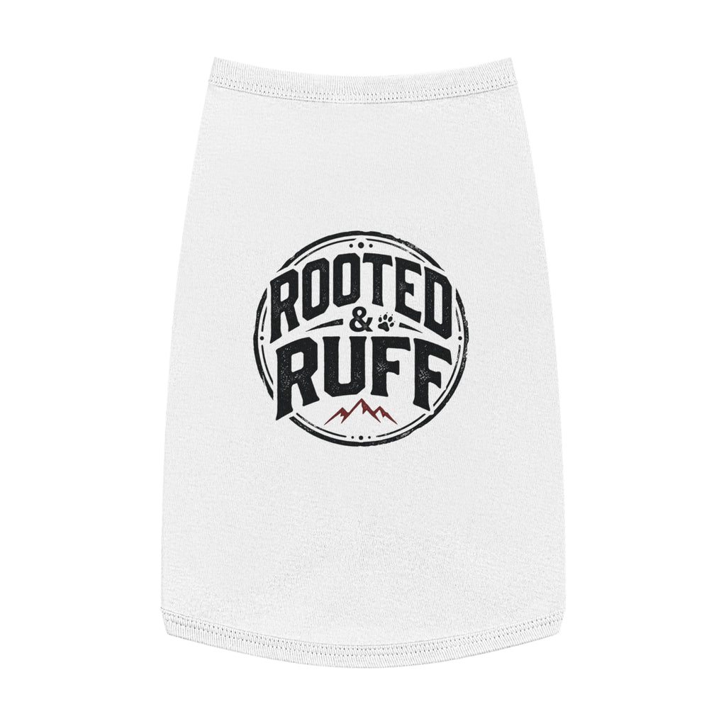 Rooftop Ruff Pet Tank Top - Mountain Logo Dog Shirt
