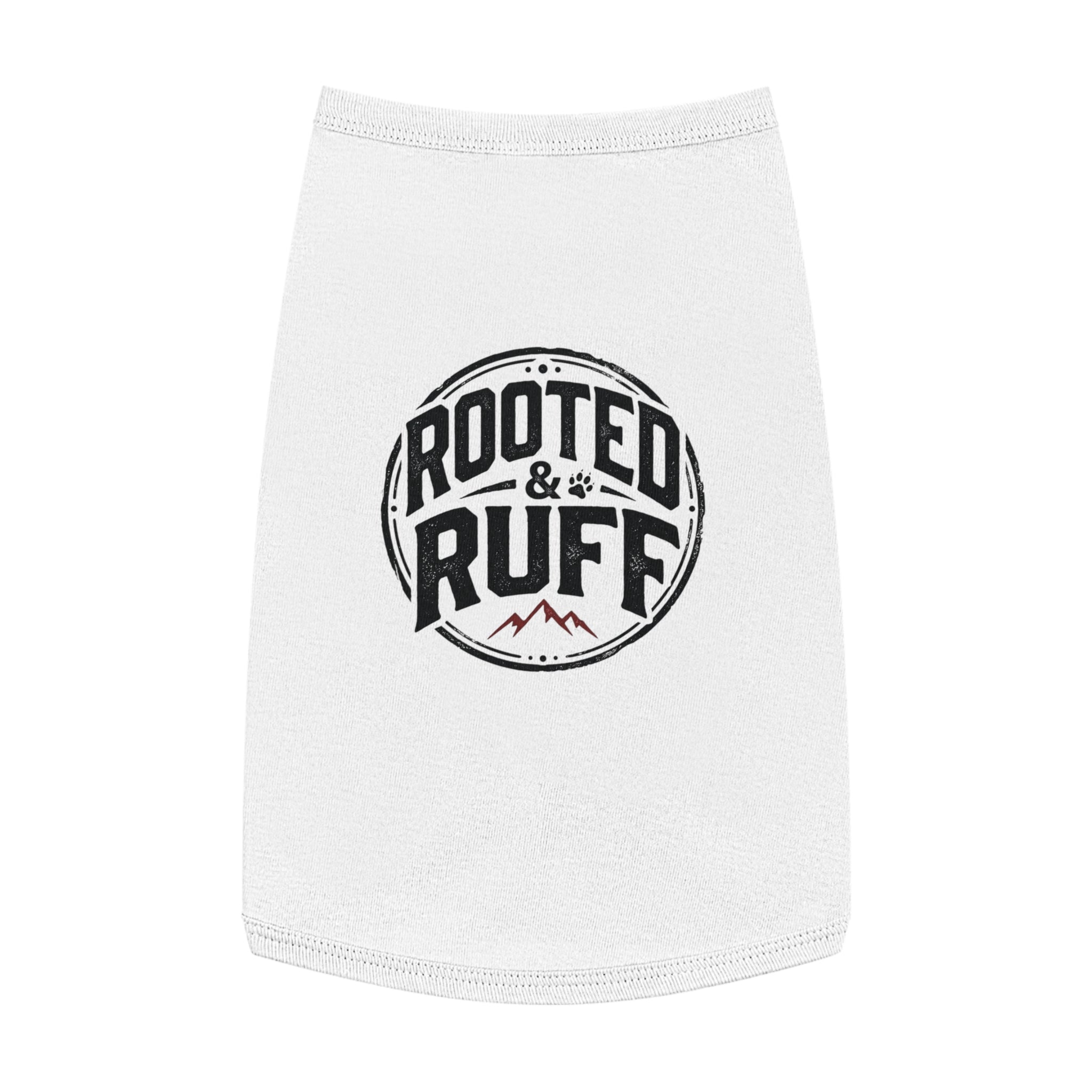 Rooftop Ruff Pet Tank Top - Mountain Logo Dog Shirt