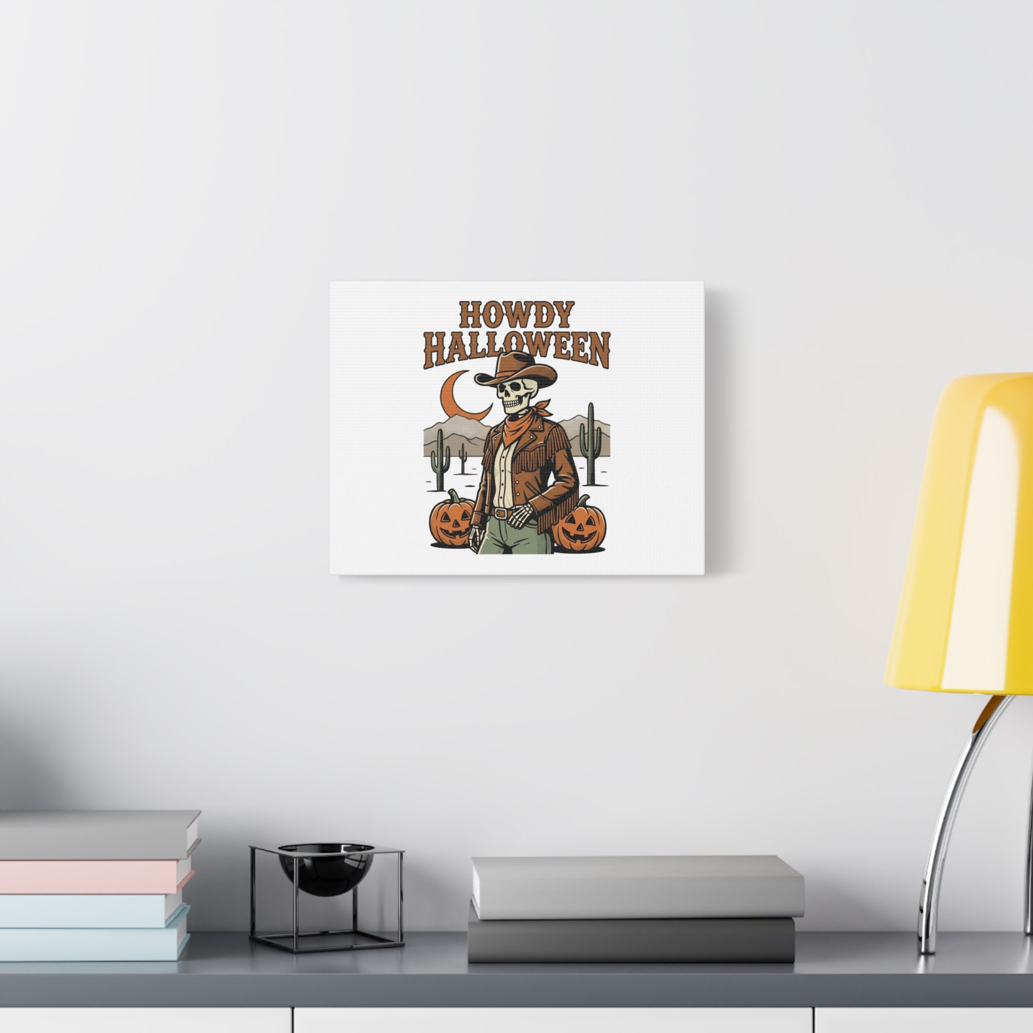 Howdy Halloween Canvas