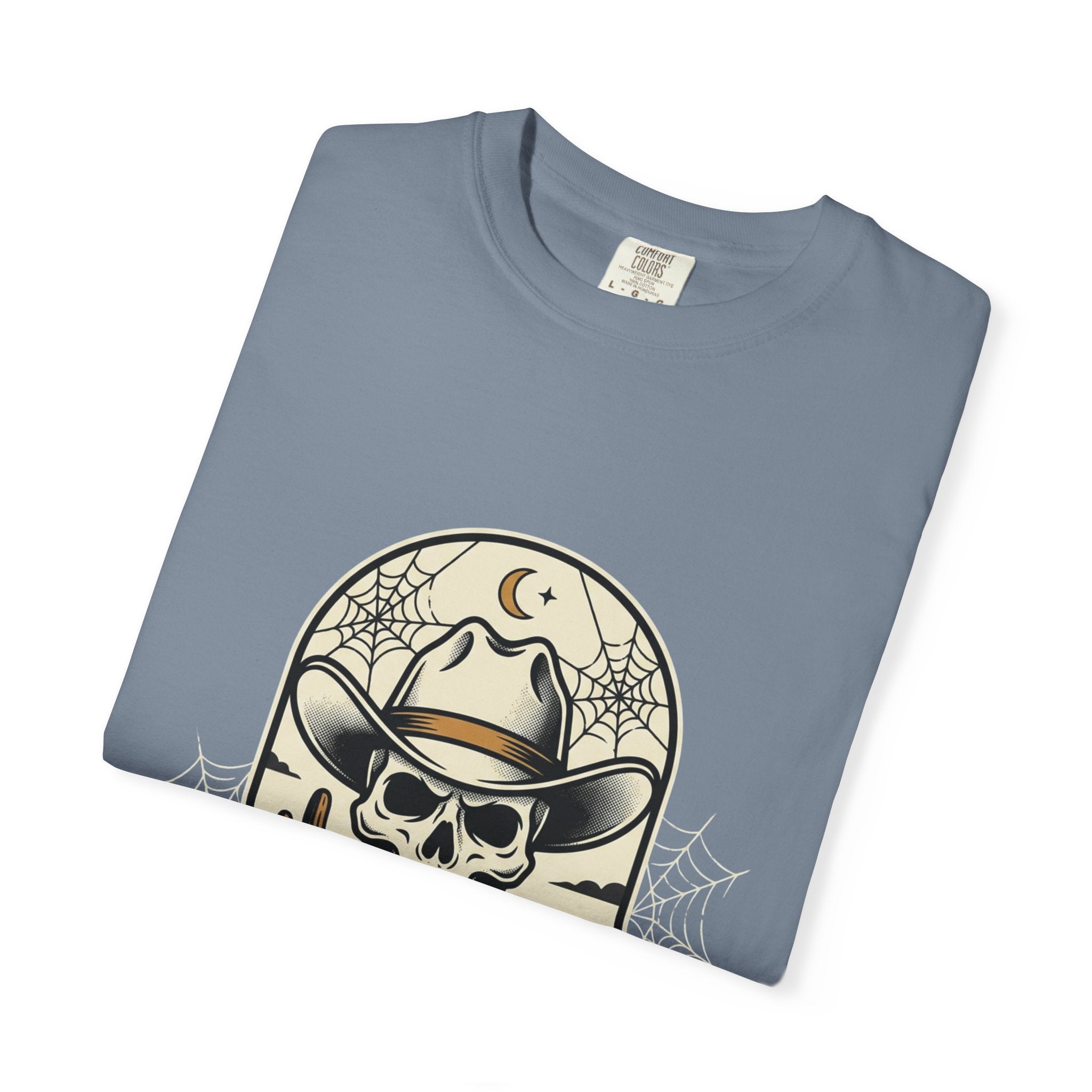 Skull Cowboy T-Shirt — Wildly Haunted Western Graphic Tee