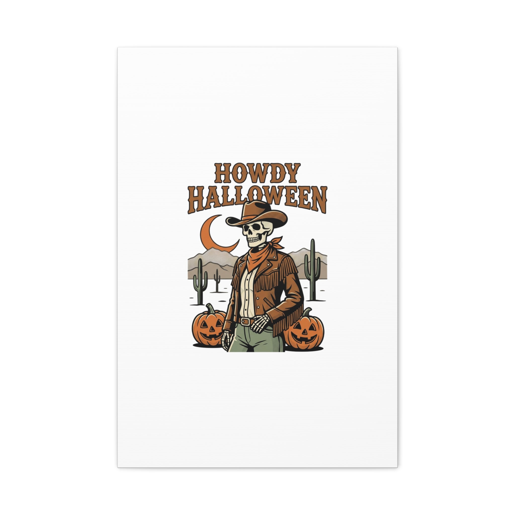Howdy Halloween Canvas
