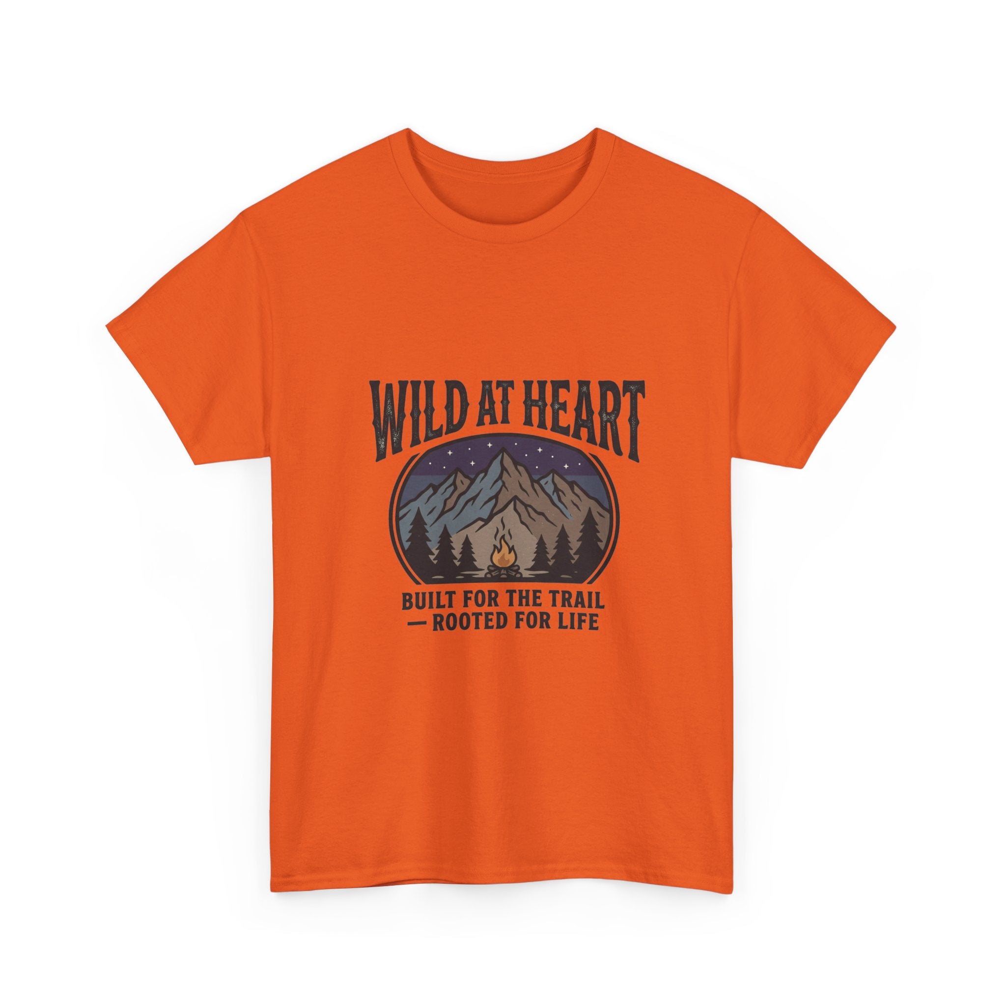 Wild at Heart Mountain T-Shirt — "Built for the Trail, Rooted for Life"