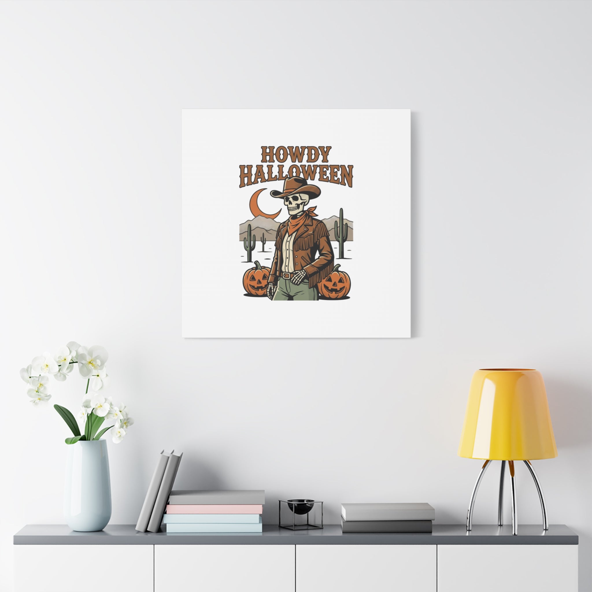 Howdy Halloween Canvas