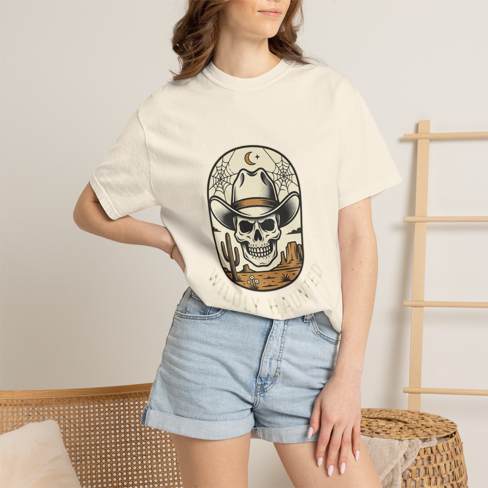 Skull Cowboy T-Shirt — Wildly Haunted Western Graphic Tee