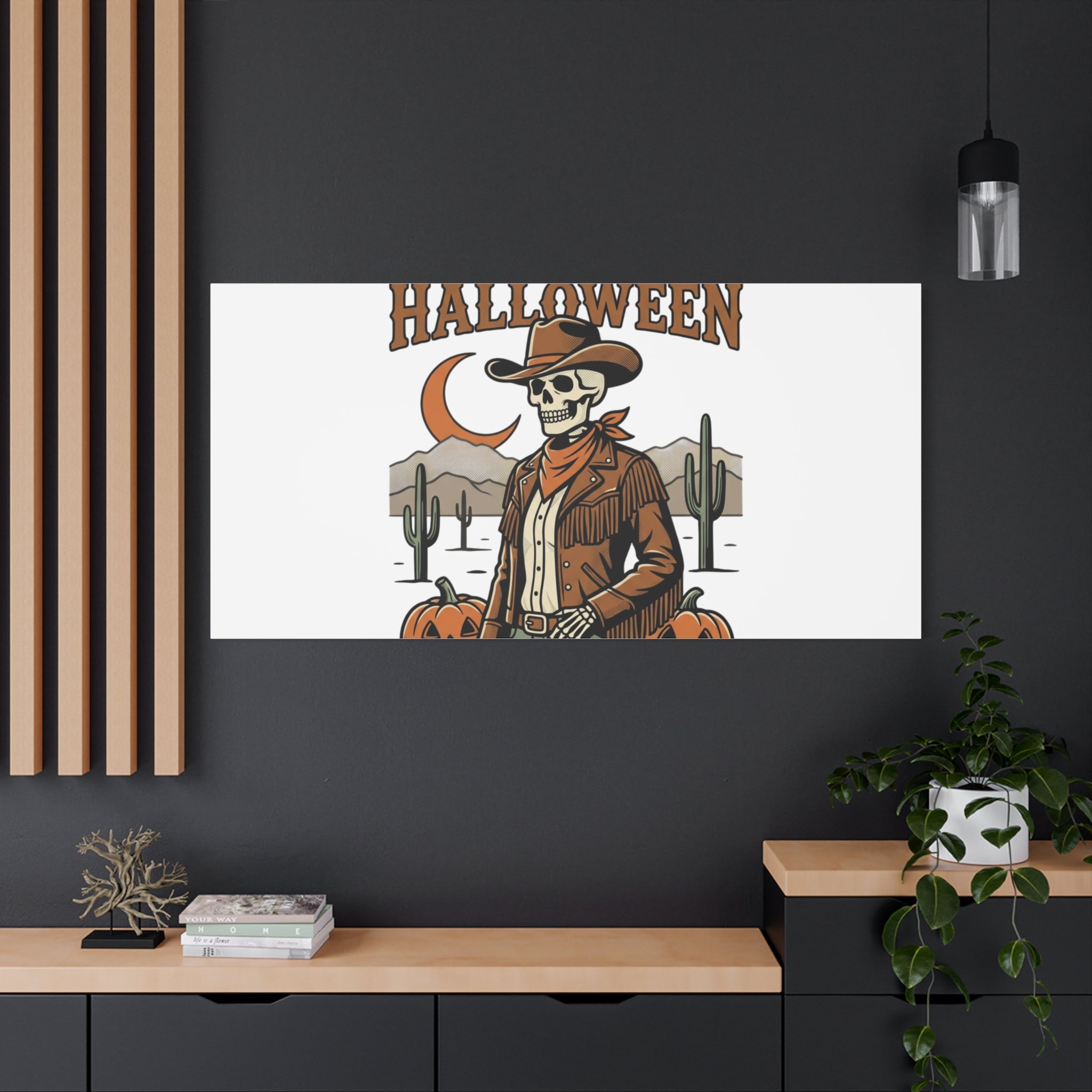 Howdy Halloween Canvas