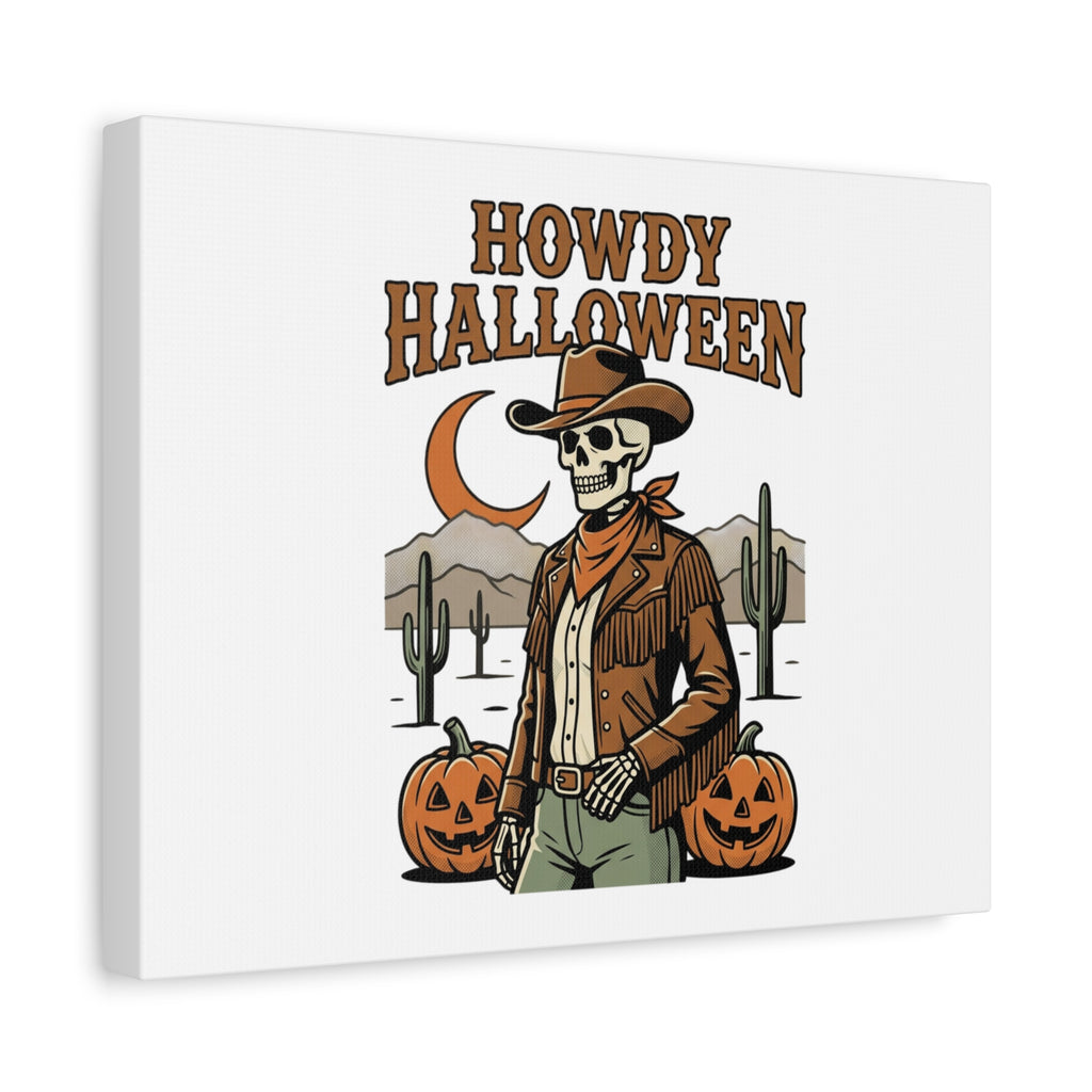 Howdy Halloween Canvas