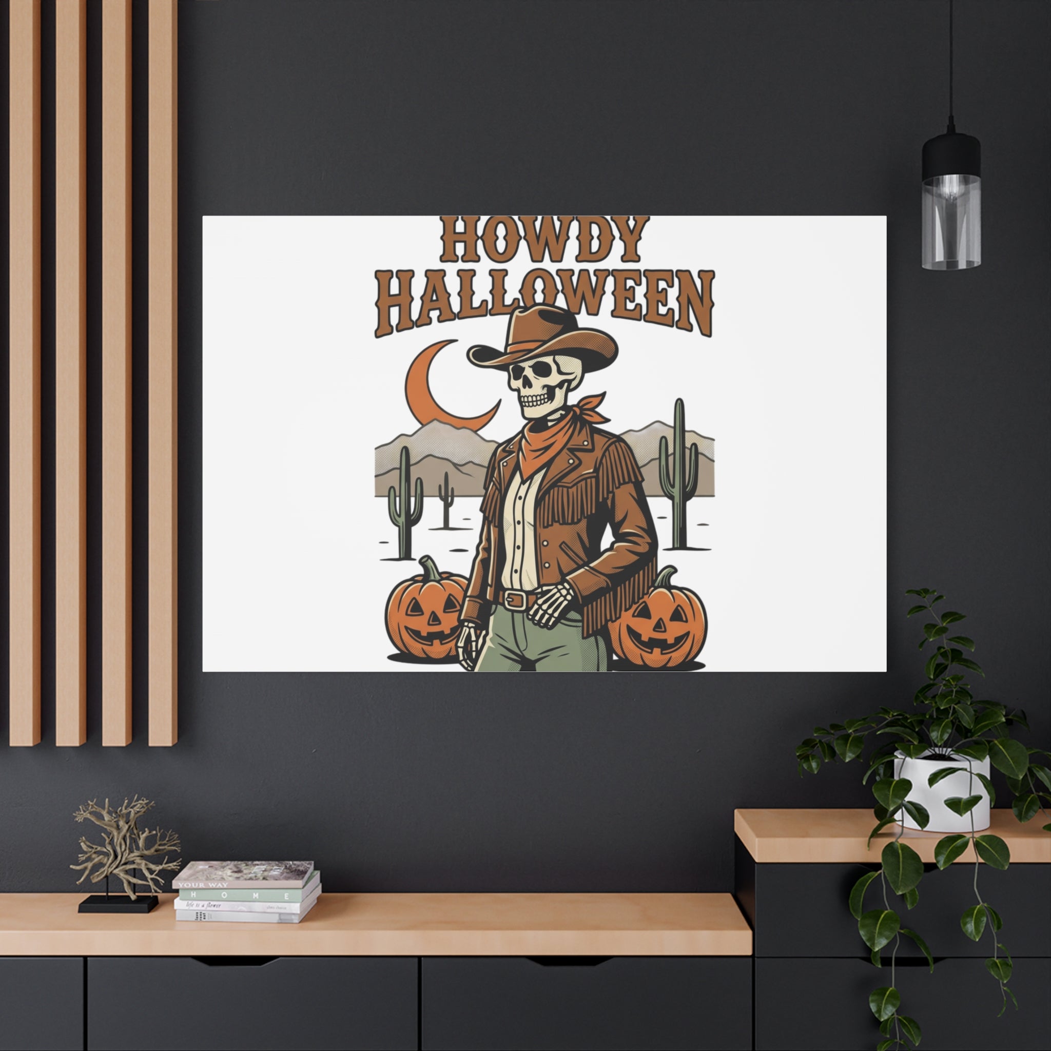 Howdy Halloween Canvas