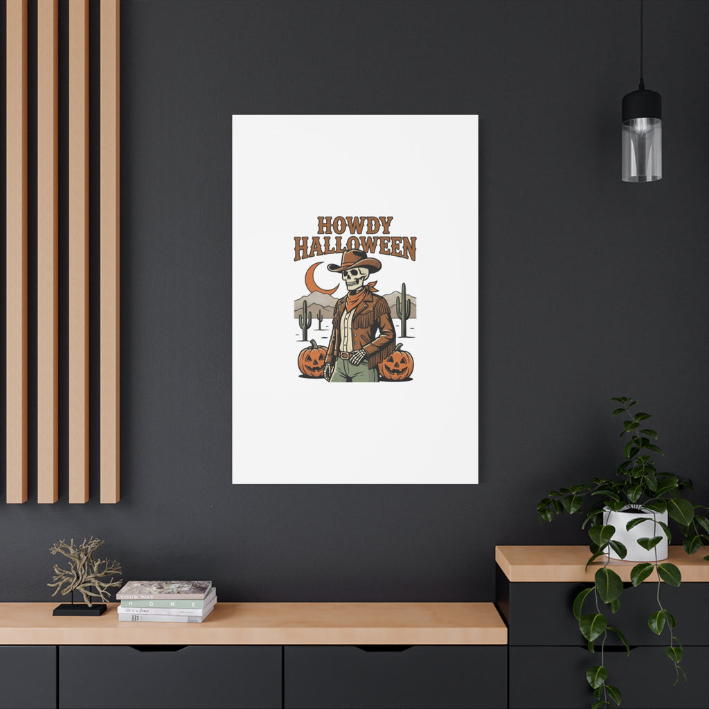 Howdy Halloween Canvas