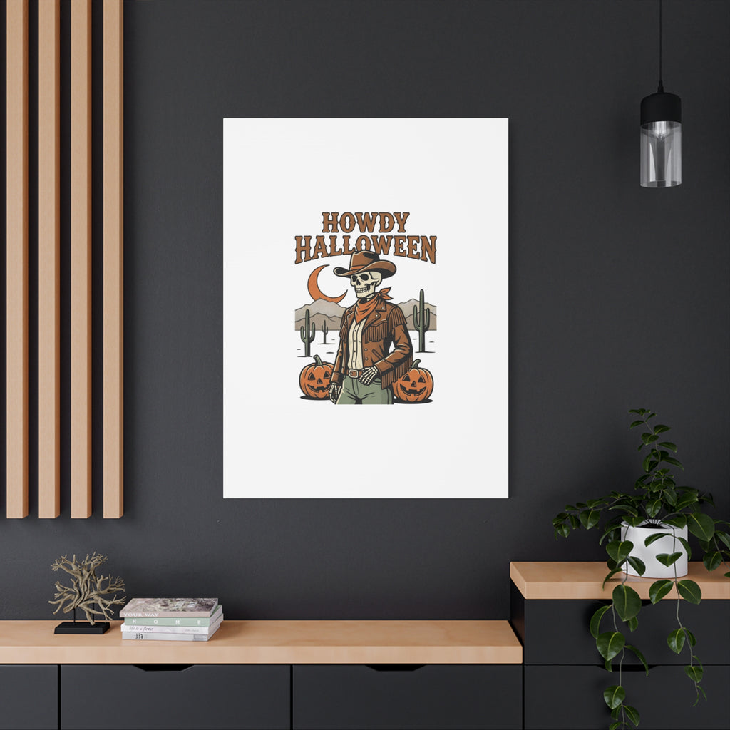 Howdy Halloween Canvas