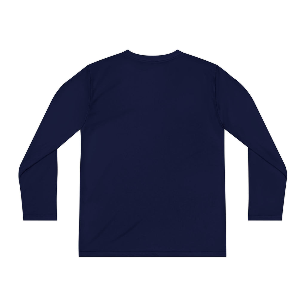 Youth Long Sleeve Tee — "Freedom Was Never Free" Patriotic Flag Design