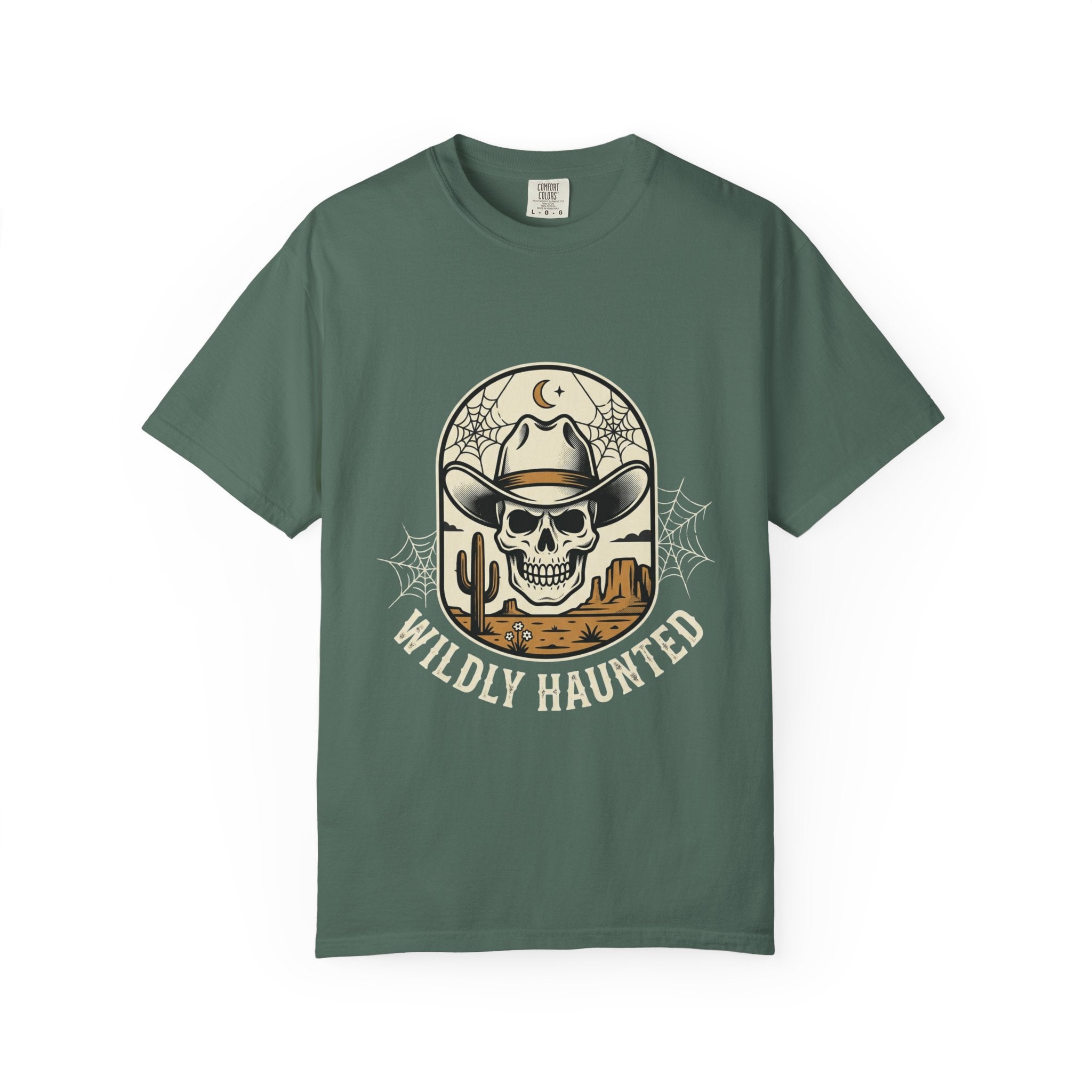 Skull Cowboy T-Shirt — Wildly Haunted Western Graphic Tee