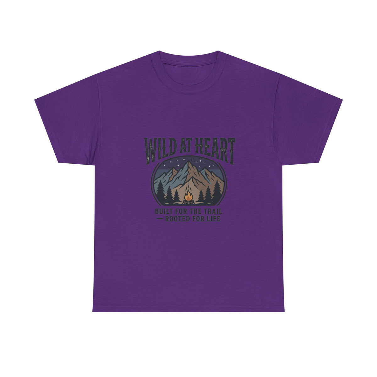 Wild at Heart Mountain T-Shirt — "Built for the Trail, Rooted for Life"