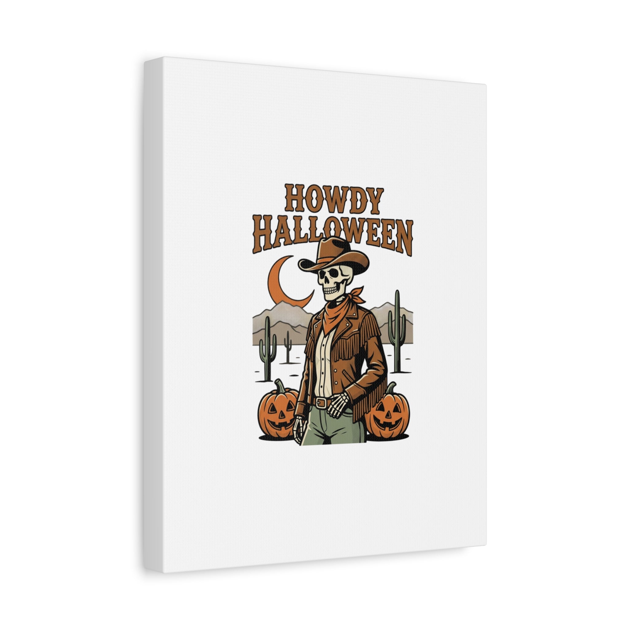 Howdy Halloween Canvas