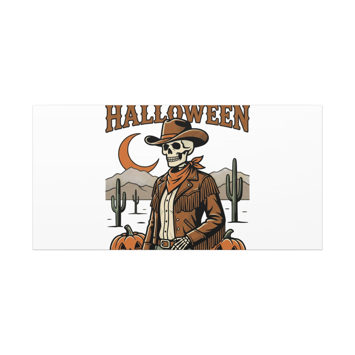 Howdy Halloween Canvas