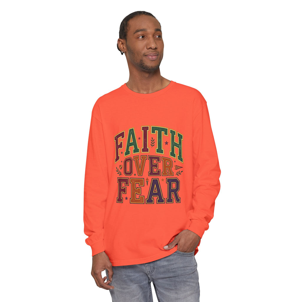 Faith Over Fear Long Sleeve Tee