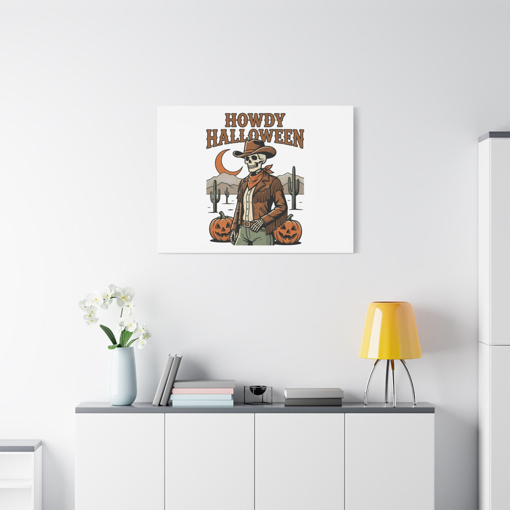 Howdy Halloween Canvas