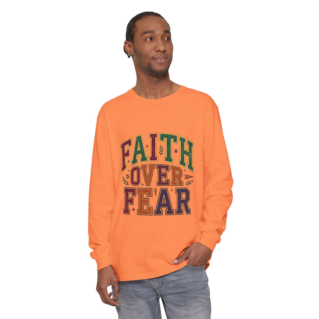 Faith Over Fear Long Sleeve Tee