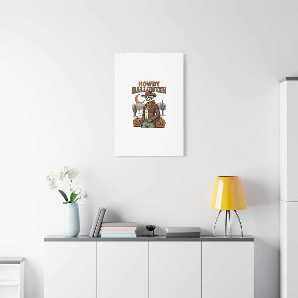 Howdy Halloween Canvas