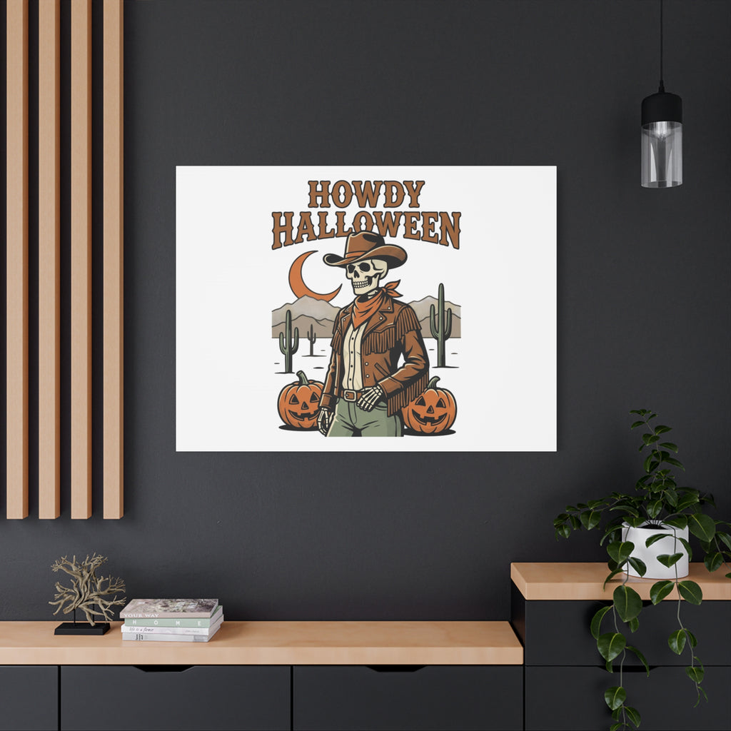 Howdy Halloween Canvas