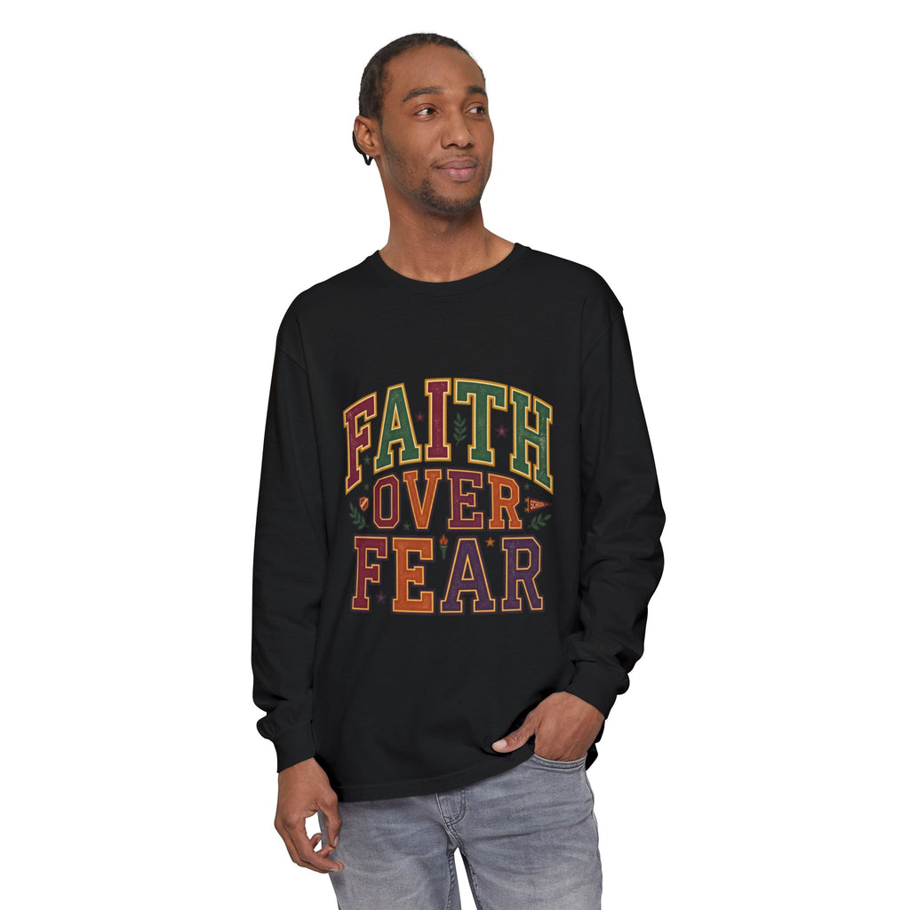 Faith Over Fear Long Sleeve Tee