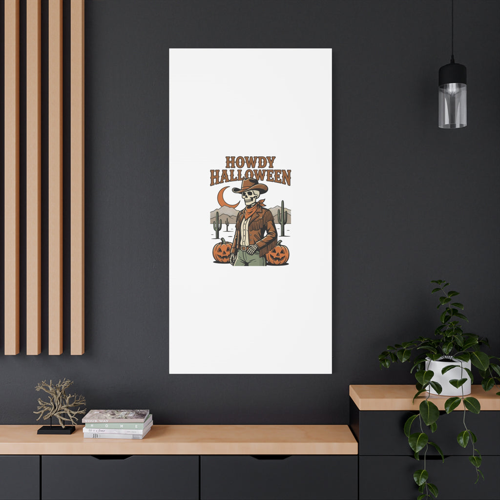 Howdy Halloween Canvas