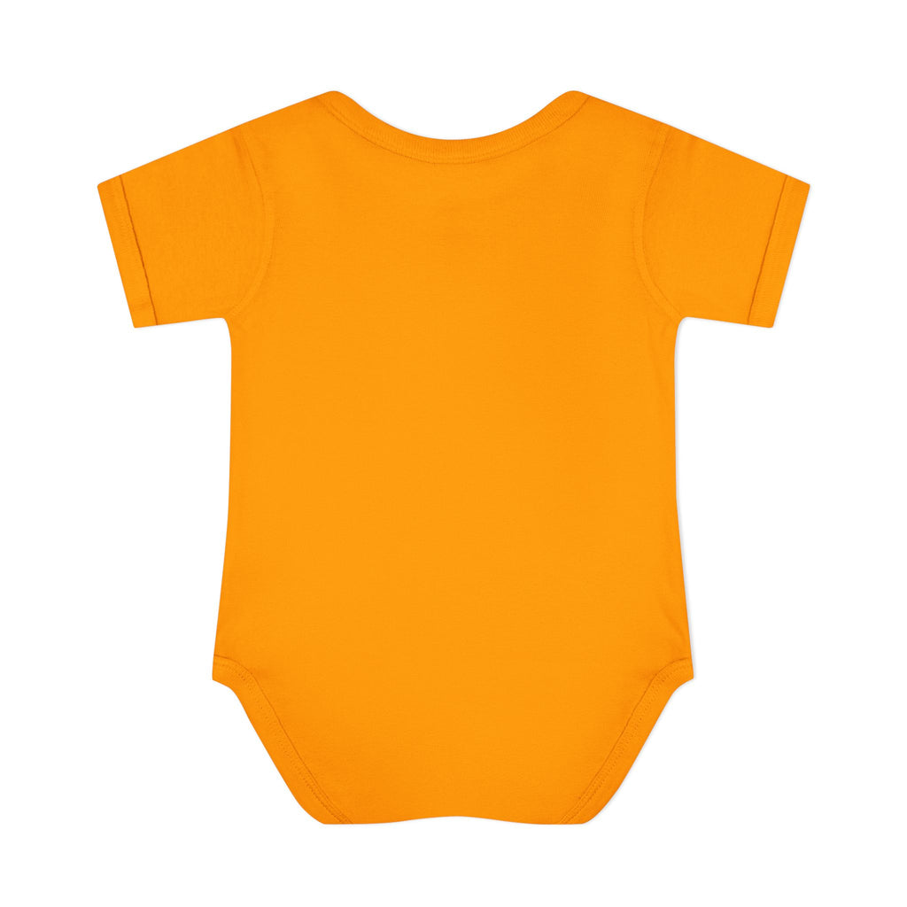 Infant Bodysuit - "Rooted in Faith" Cross Baby Onesie (Religious Newborn Gift)