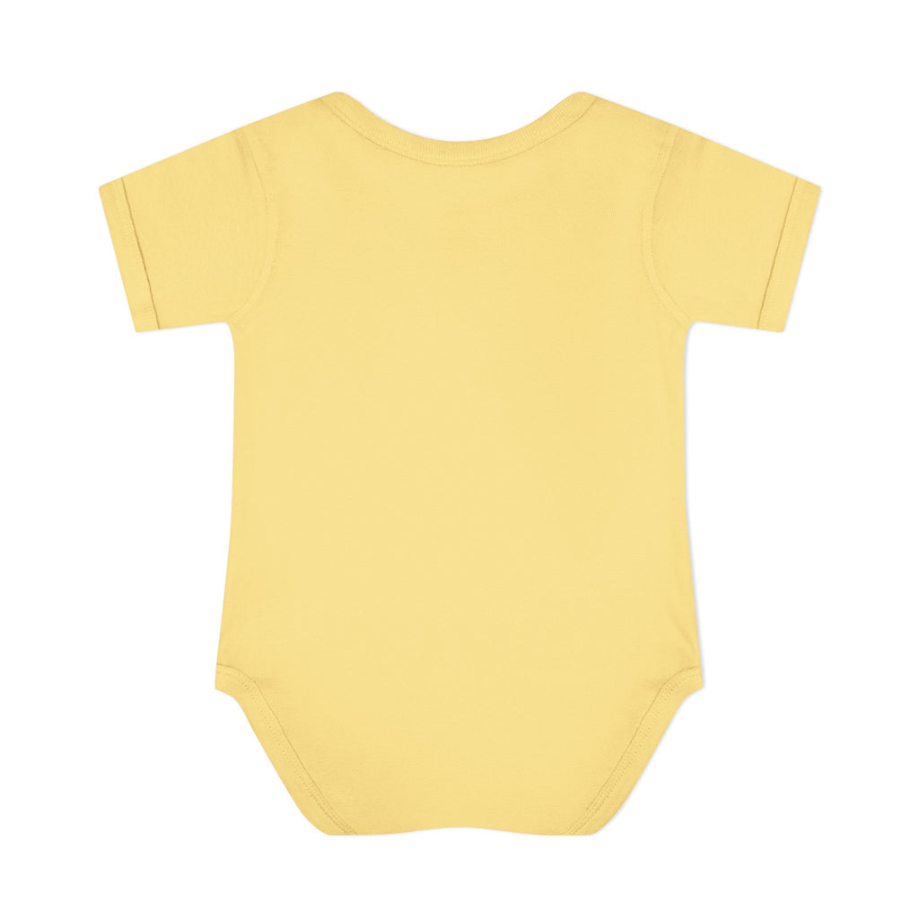 Infant Bodysuit - "Rooted in Faith" Cross Baby Onesie (Religious Newborn Gift)