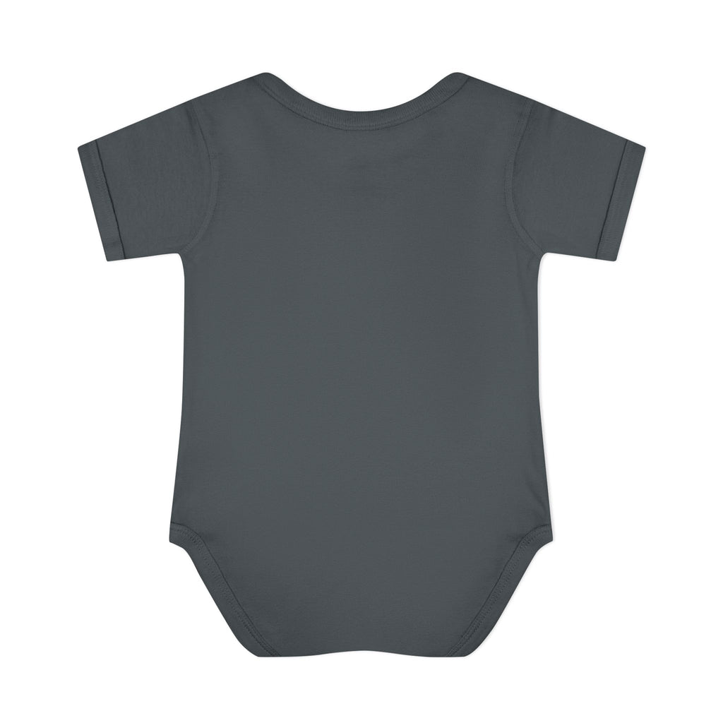 Infant Bodysuit - "Rooted in Faith" Cross Baby Onesie (Religious Newborn Gift)