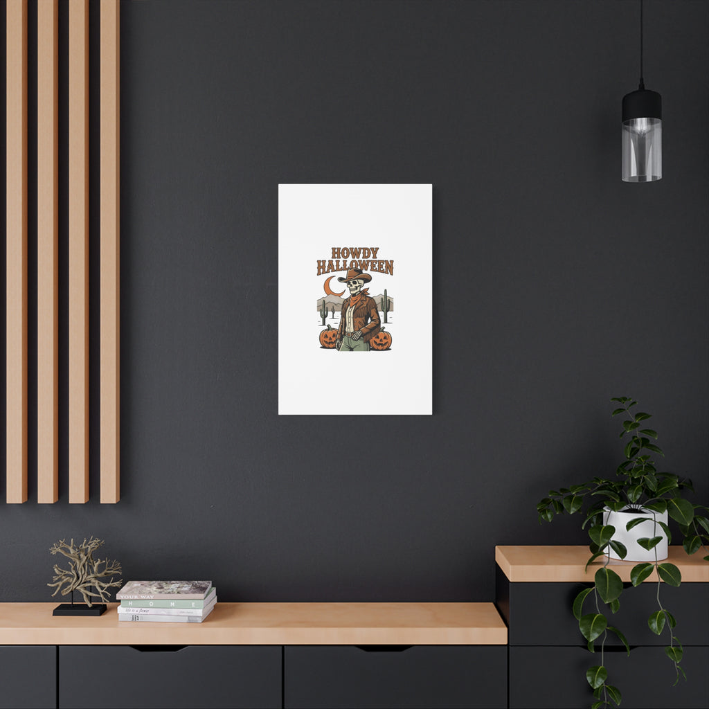 Howdy Halloween Canvas