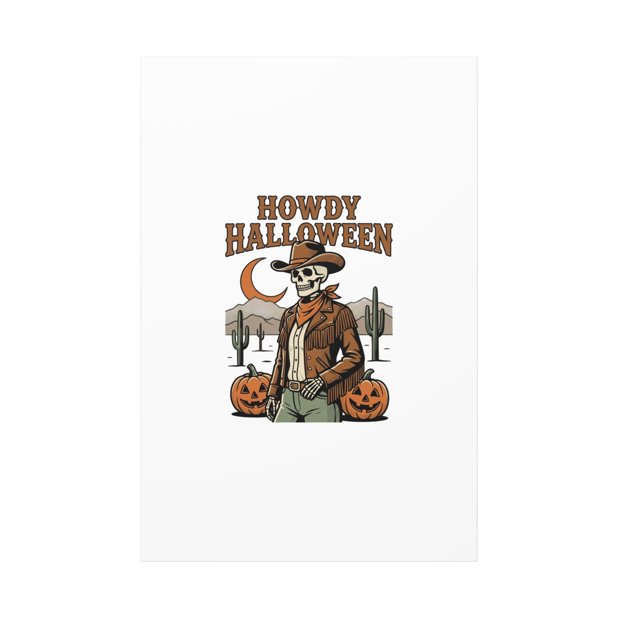 Howdy Halloween Canvas