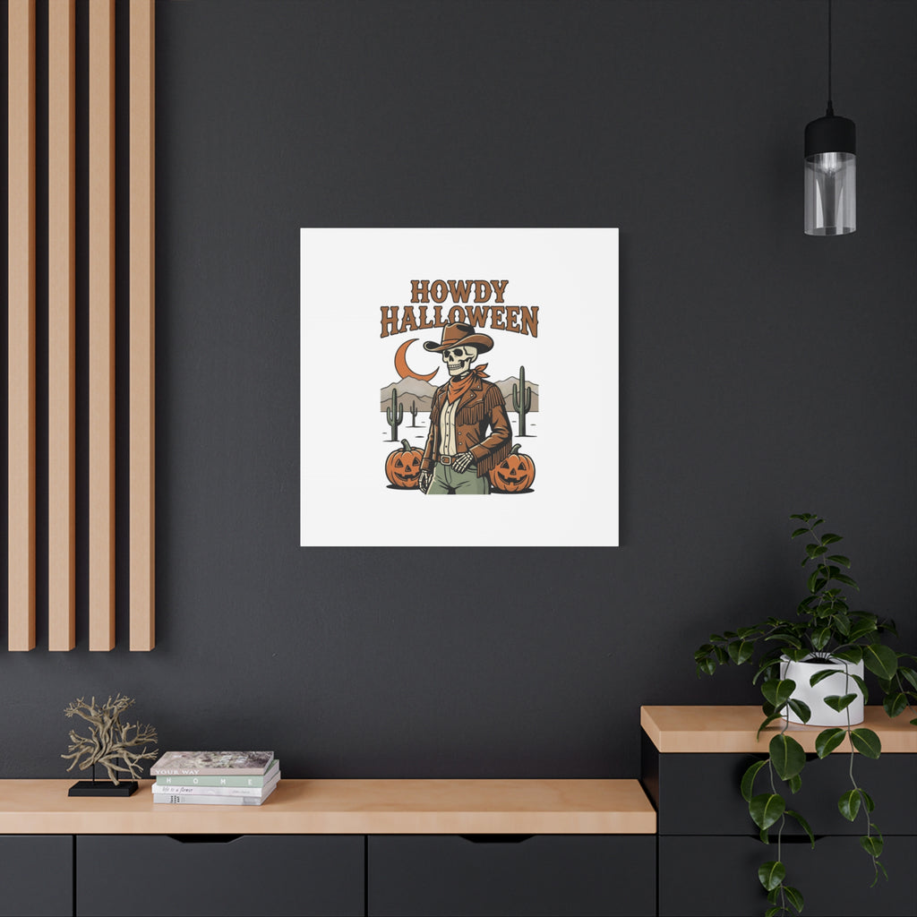 Howdy Halloween Canvas