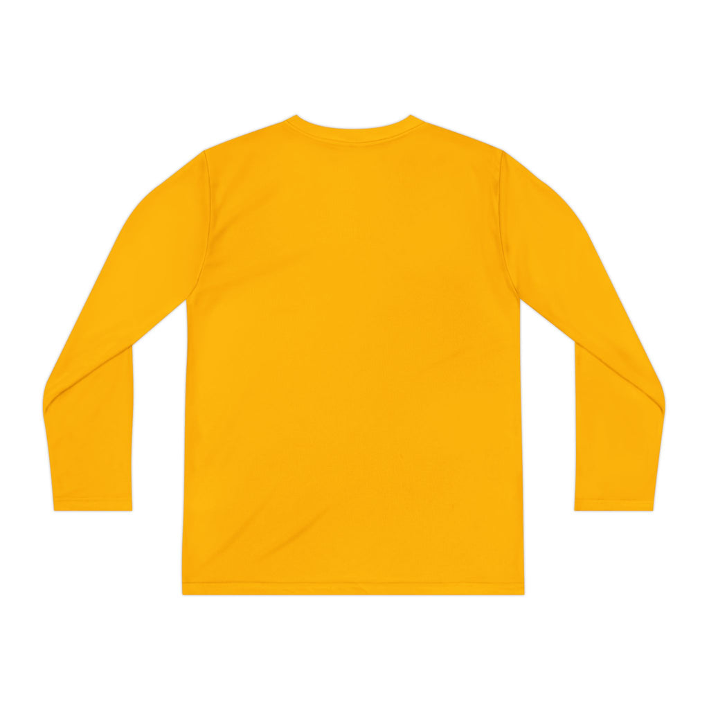 Youth Long Sleeve Tee — "Freedom Was Never Free" Patriotic Flag Design