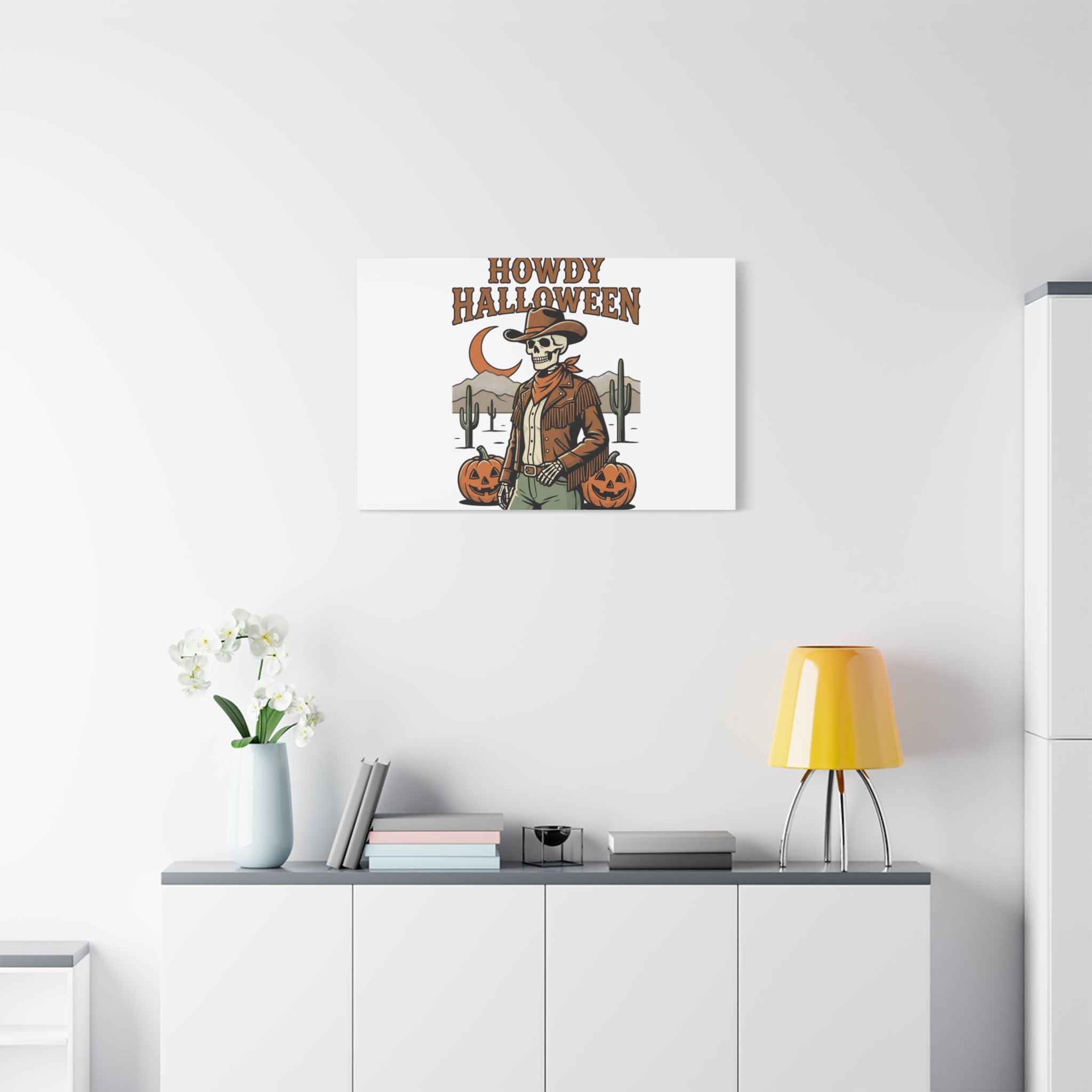 Howdy Halloween Canvas