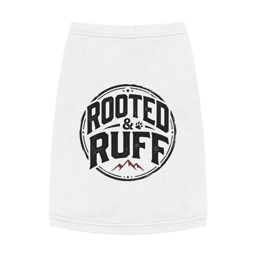 Rooftop Ruff Pet Tank Top - Mountain Logo Dog Shirt