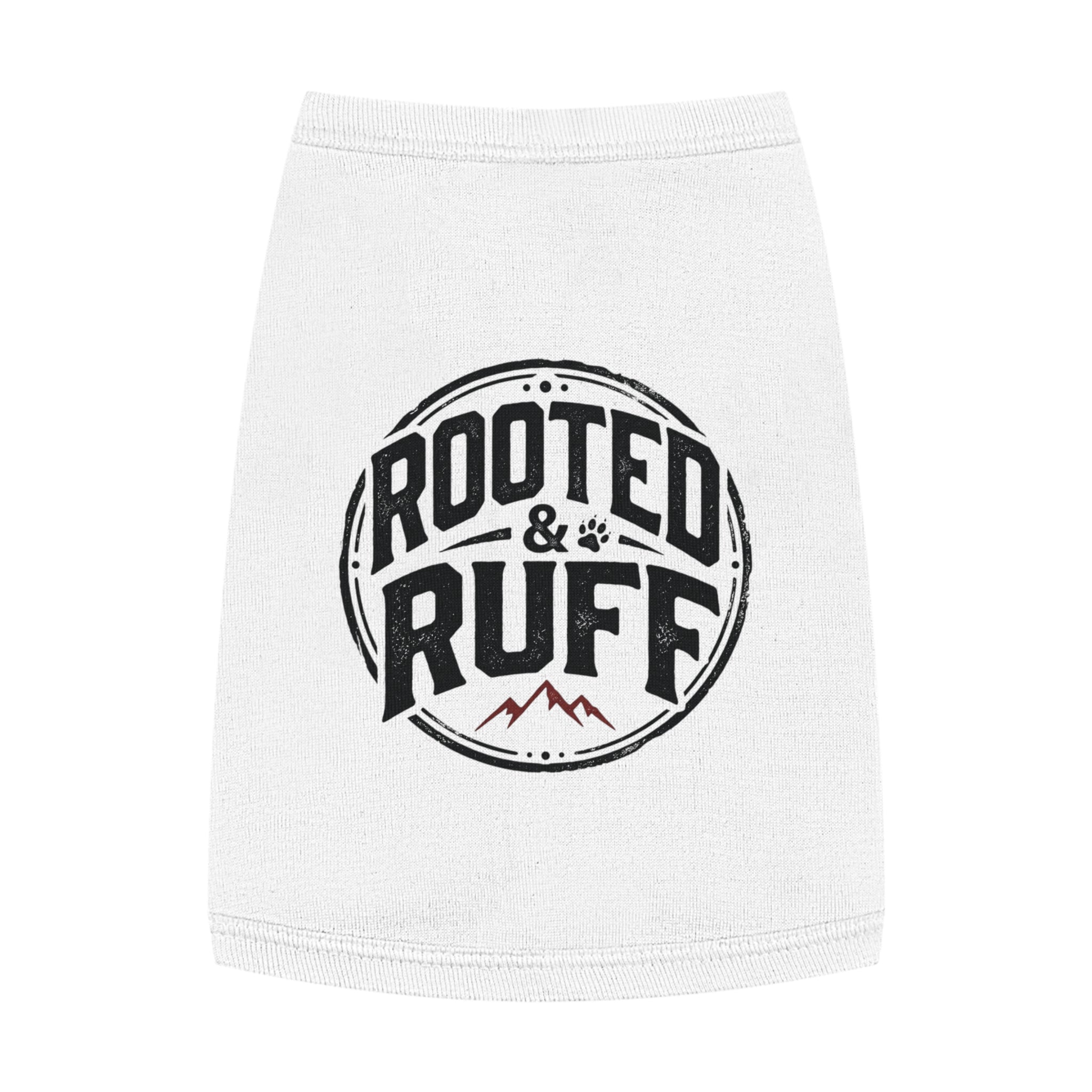Rooftop Ruff Pet Tank Top - Mountain Logo Dog Shirt